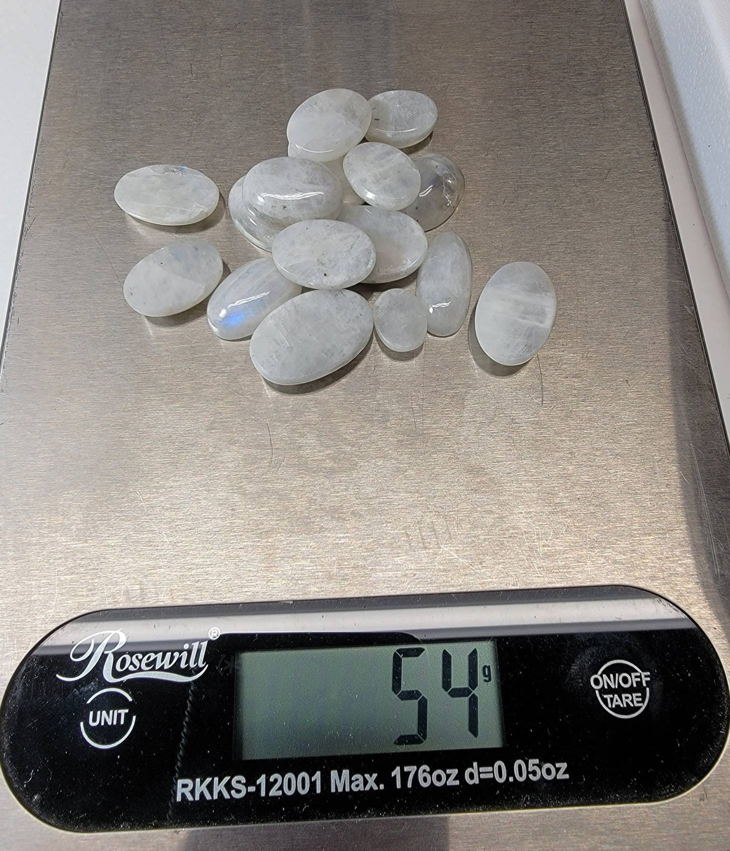 Moonstone Oval Shape Cabochon Lot - 54 grams - 052